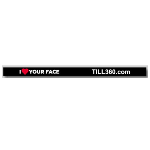 I Love Your Face Wristband (Youth)